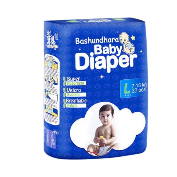 Bashundhara Baby Diaper Belt ST Series L 7-18 kg